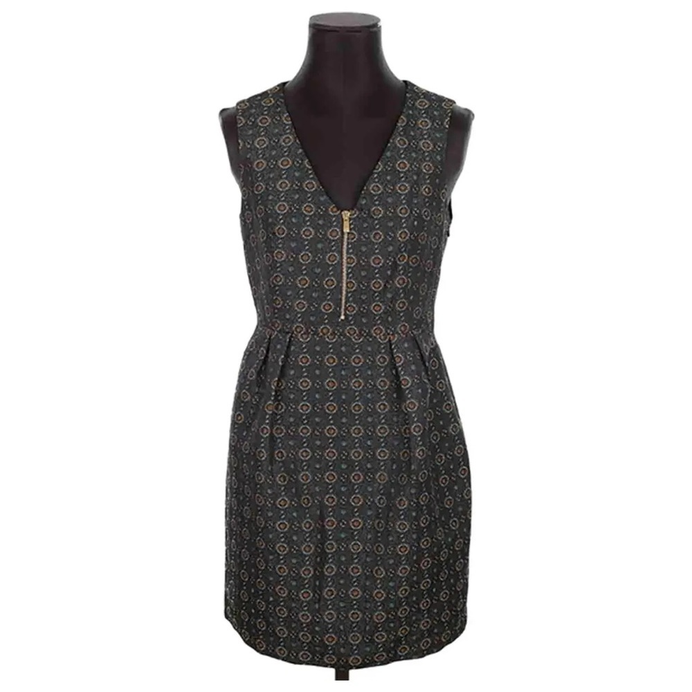 TARA JARMON Sleeveless black v neck Mini Dress Size 42